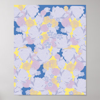 Poster Flores japonesas