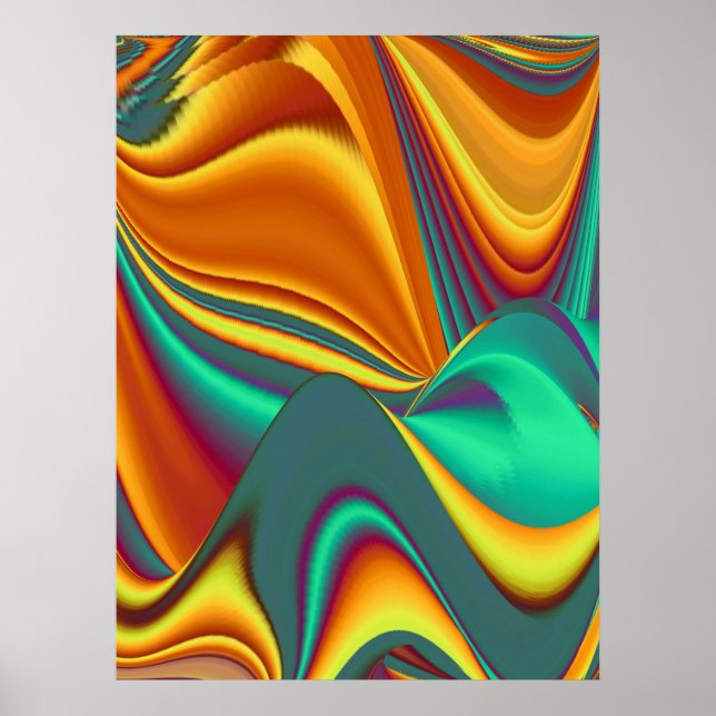 Poster Flores Mágicas de Primavera Verão Outono (Frente)