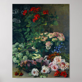 Poster Flores Monet Spring