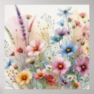 Poster Flores Na Natureza
