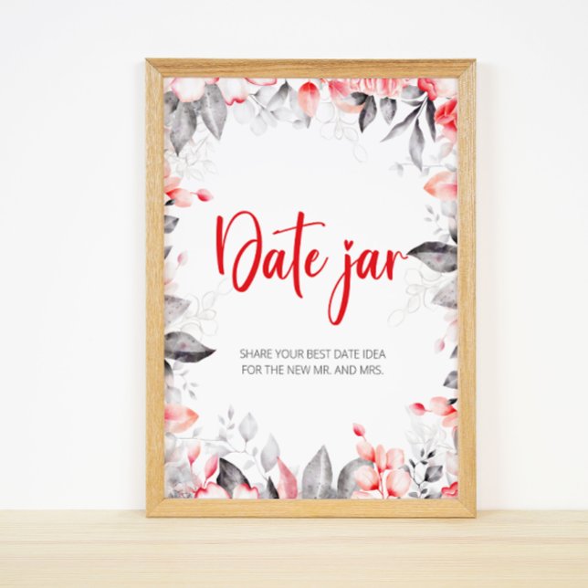 Poster Flores namoram ideias noturnas. Jogo de bridela co (Criador carregado)