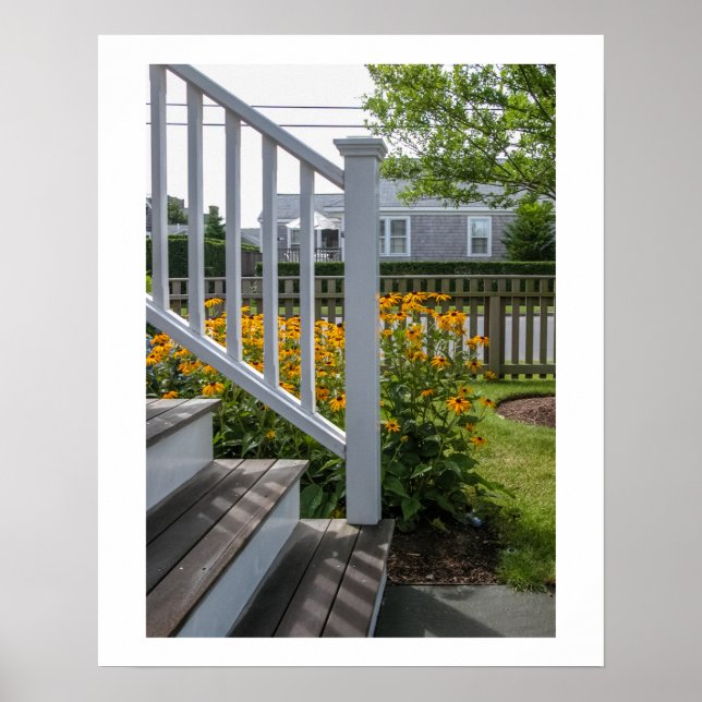 Poster Flores Nantucket #4 (Frente)