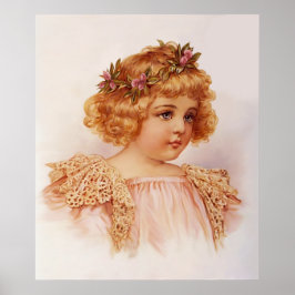 Pôster Flores no Cabelo