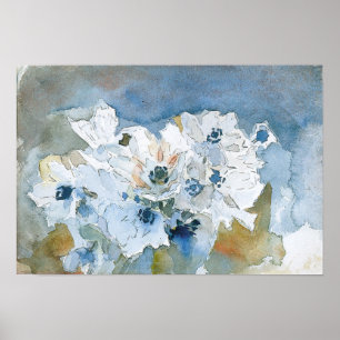 Poster Flores por Vrubel