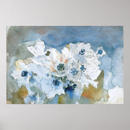 Poster Flores por Vrubel