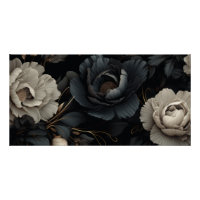 Flores Pretas e Brancas