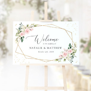 Poster Flores Rosa, Flores Brancas, Boho, Boho, Boeing Be