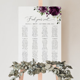 Poster Flores Roxas, Flores de Ameixa, Boho, Quadro de As