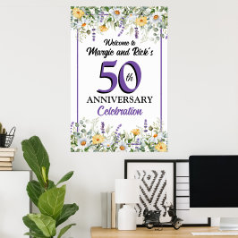 Poster Flores Selvagens 50º Aniversário