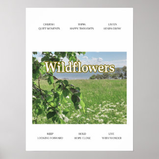 Poster Flores silvestres