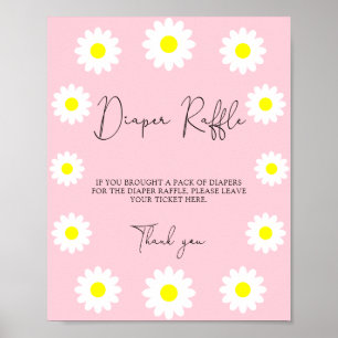 Poster Flores silvestres Daisies - rifa de Fralda