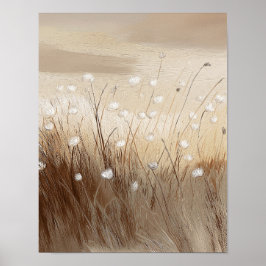 Poster Flores Silvestres Levadas pelo Vento #1 – Arte Bot