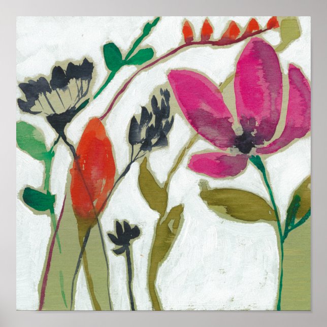 Poster Flores Vivas (Frente)