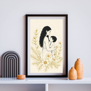 Poster Florescendo em Sua Presença
