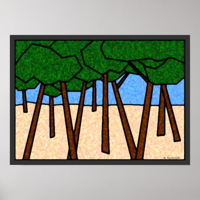 Poster Floresta (Frente)