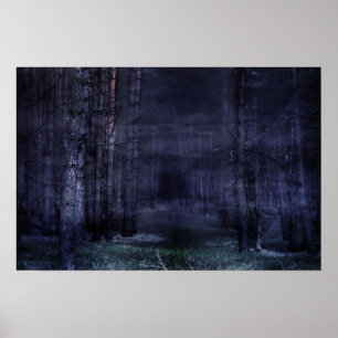 Poster Floresta Assustadora