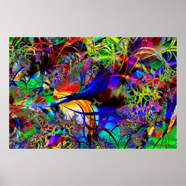 Pôster Floresta Chuva (Frente)