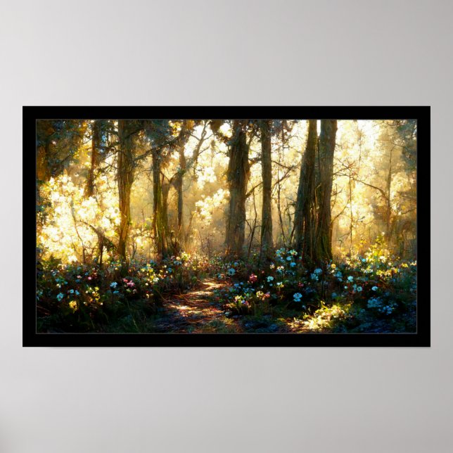 Poster Floresta de Fantasia 3 (Frente)