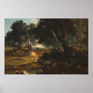 Poster Floresta de Fontainebleau