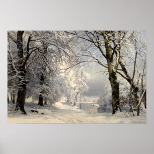 Poster Floresta de Inverno
