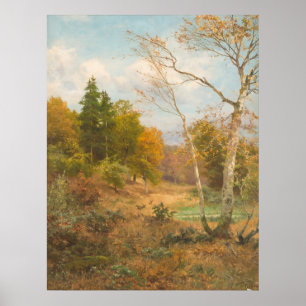 Poster Floresta de Outono – Heinrich Böhmer