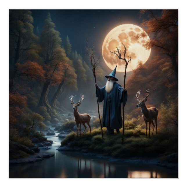 Pôster Floresta do assistente (Frente)