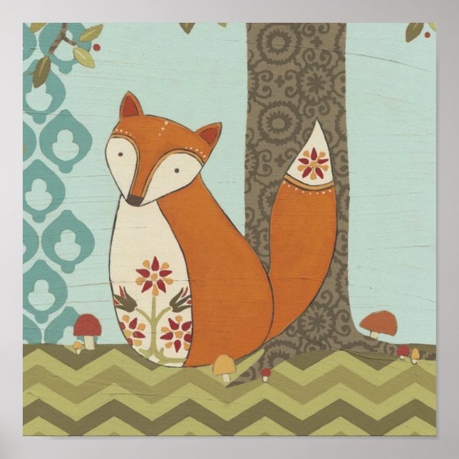 Pôster Floresta Fantasia IV (Frente)