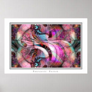 Pôster Floresta fantástica