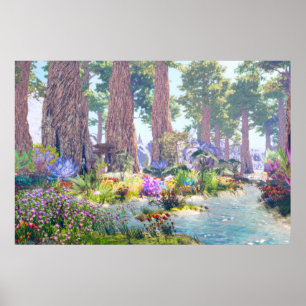 Poster Floresta Flor