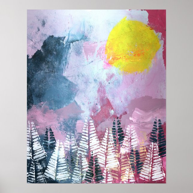 Poster Floresta Mágica (Frente)