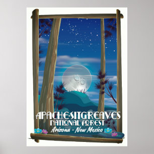 Poster Floresta Nacional Apache-Sitgreaves