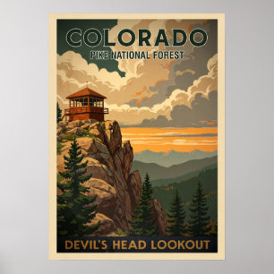 Poster Floresta Nacional Pike - Perspectivas do Diabo V01