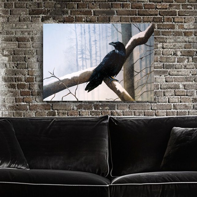 Pôster Floresta Raven de inverno (Criador carregado)