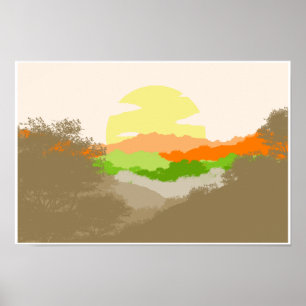 Pôster Floresta Seca