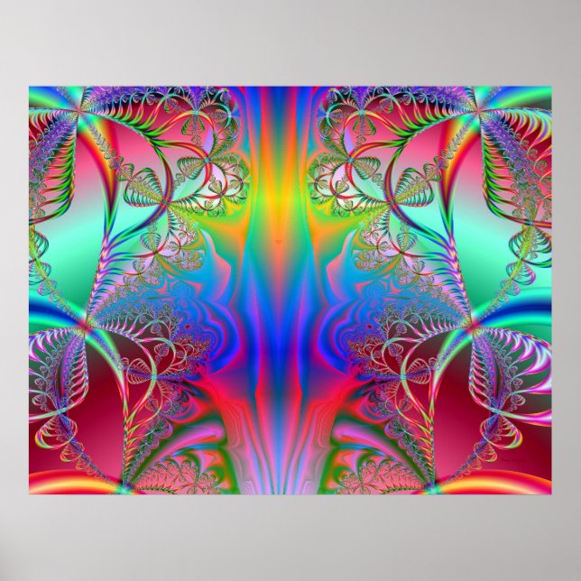 Pôster Floresta Tropical (Frente)