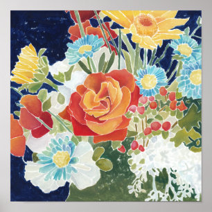 Pôster Florestas à meia-noite IV