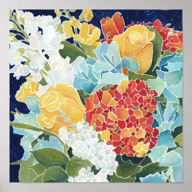 Pôster Florestas II à meia-noite (Frente)