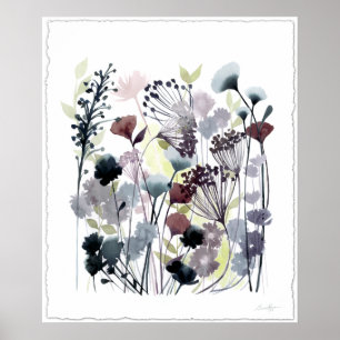 Pôster Floretes balançando II