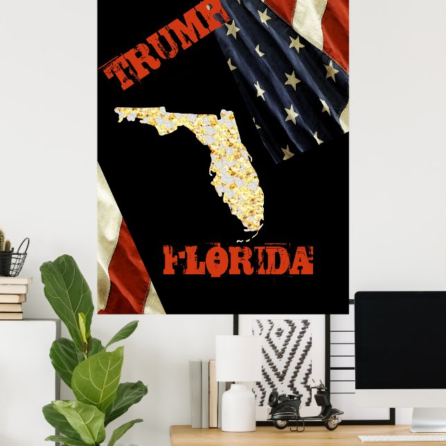 POSTER FLÓRIDA  (Escritório em casa)