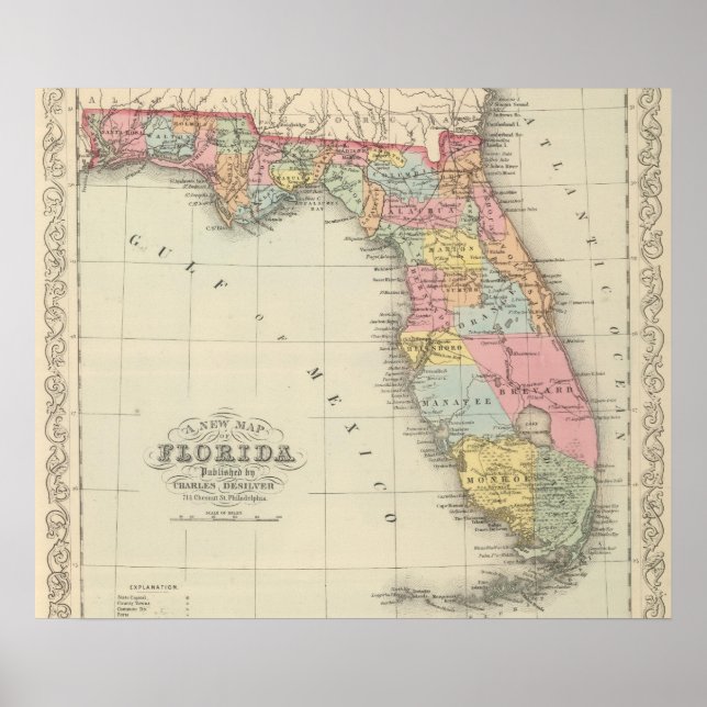 Pôster Flórida 15 (Frente)