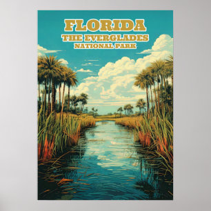Poster Florida Everglades National Park V03
