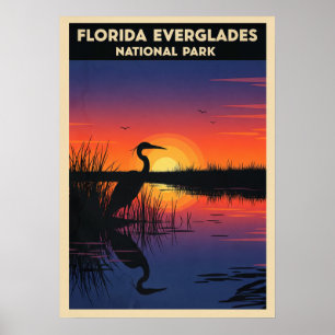 Poster Florida Everglades National Park V05