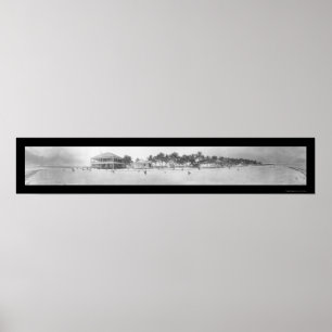 Poster Florida fecha a pesca da foto 1912 do LG