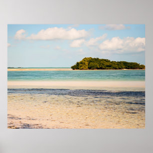 Poster Florida Keys Bahia Honda Beach