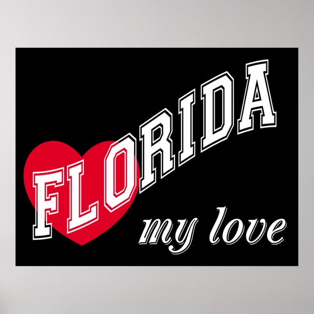 Poster Flórida meu amor (Frente)