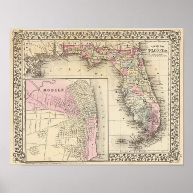 Poster Flórida, móvel (Frente)