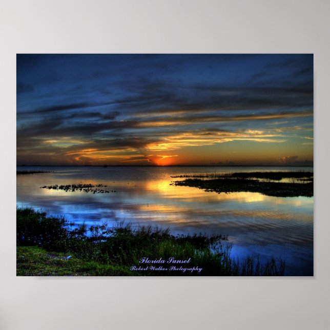 Poster Florida Sunset (Frente)