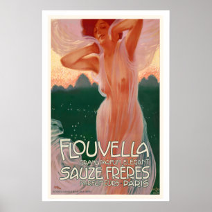 Poster Flouvella Grand Perfume Elegante Sauze Irmãos