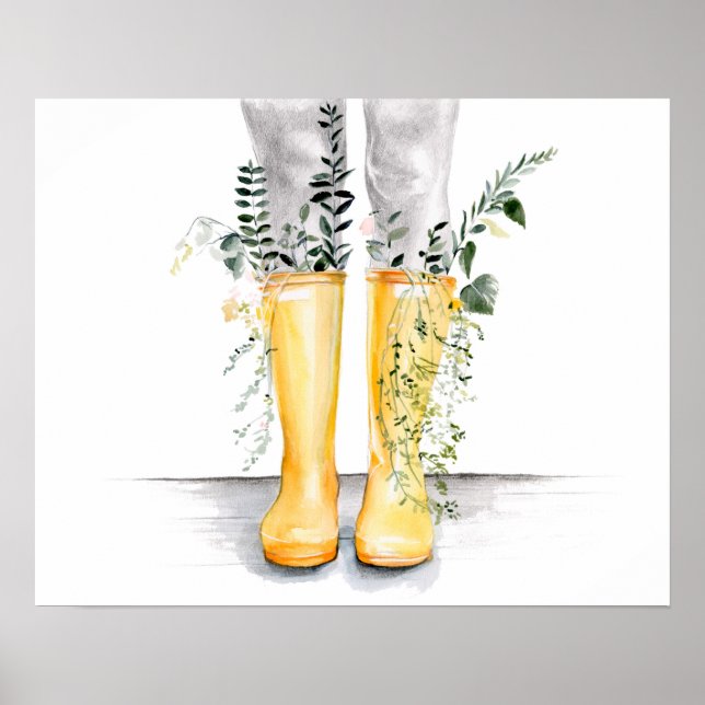 Poster Flow & Grow I (Frente)