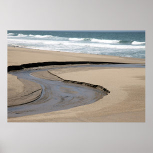Poster Flow - Scott Creek Beach